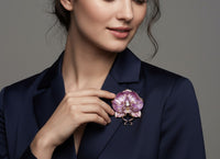 The Pink Orchid from The Lunar Brooch