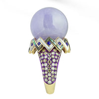 The Purple Pearl in the Lotus Jue Ring